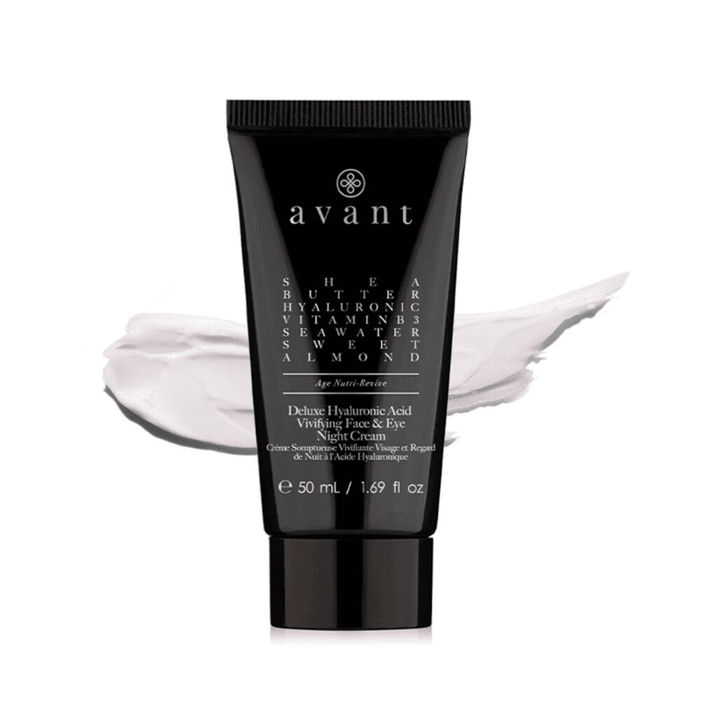 Avant Deluxe Hyaluronic Acid Vivid dying Face & Eye Night Cream